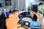 Canciller Muñoz sostuvo videoconferencia con Presidenta Bachelet